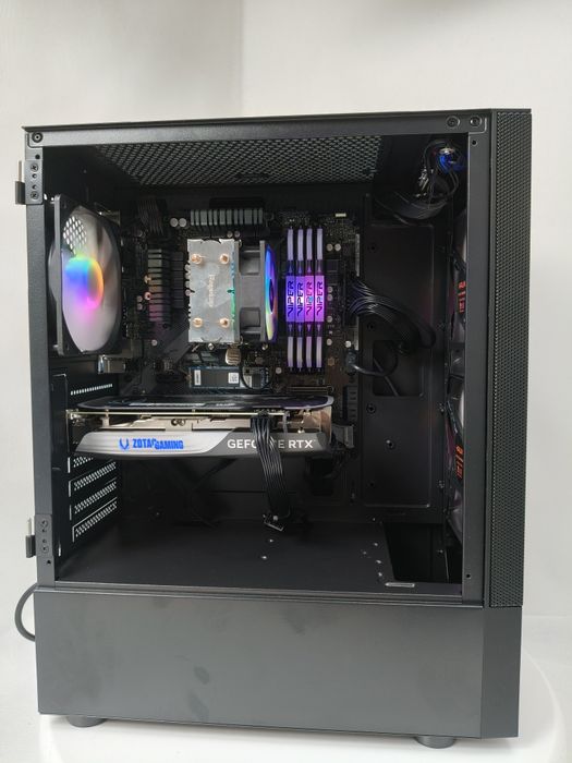 Komputer Gamingowy Ryzen 7 5700, RTX 4060 Ti, 32 GB,SSD,Win 11 Pro