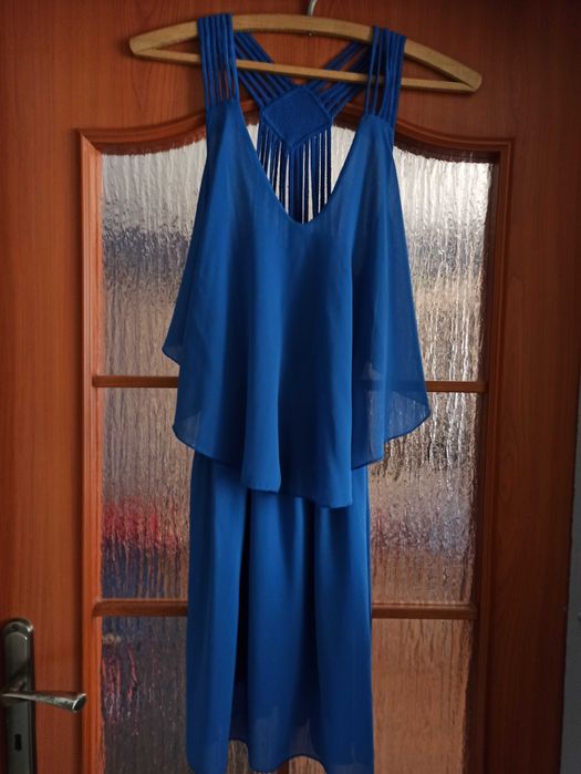 Niebieska letnia sukienka