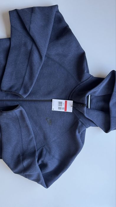 Nowa Nike Tech Fleece rozm. L Obsidian Heather/Black drill drillstyle