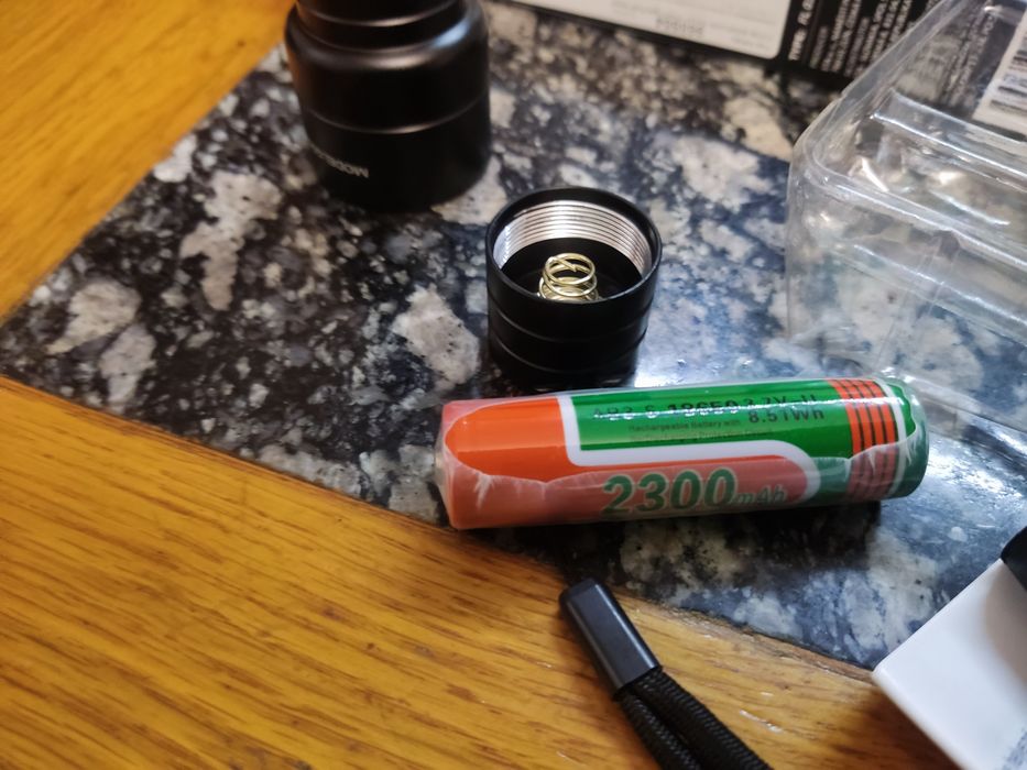 Ліхтарик ручний GoGen FL03 black фонарик металевий акумуляторний