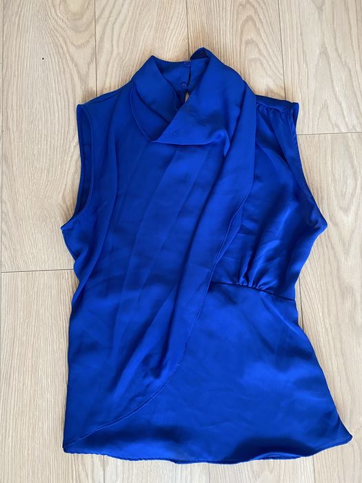 Bluzka top niebieska r XS ZARA