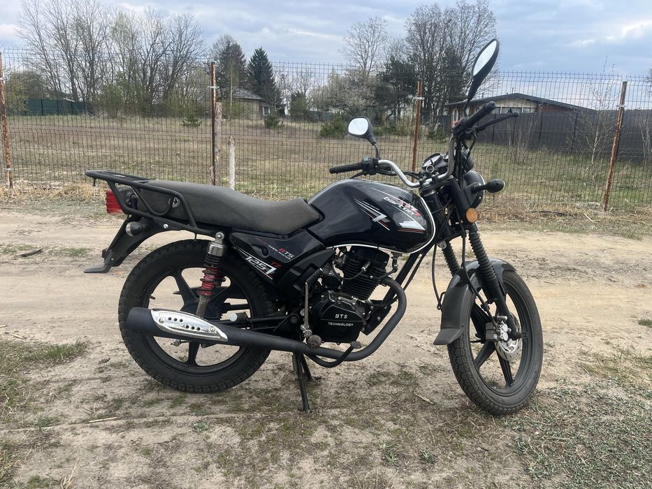 Motocykl Barton TZ125 4300km przebiegu