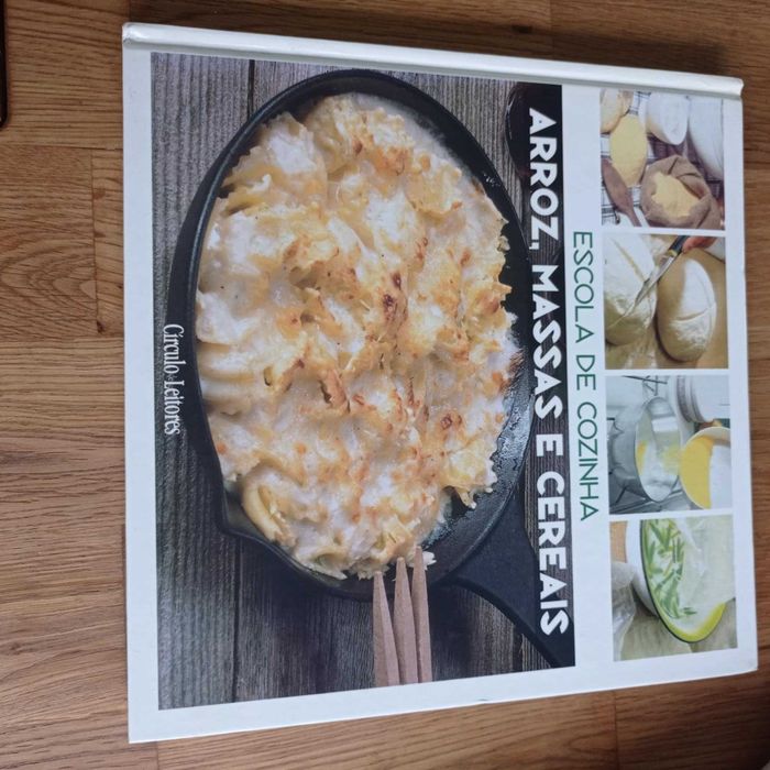 vendo livro escola de cozinha arroz,massa e cereais