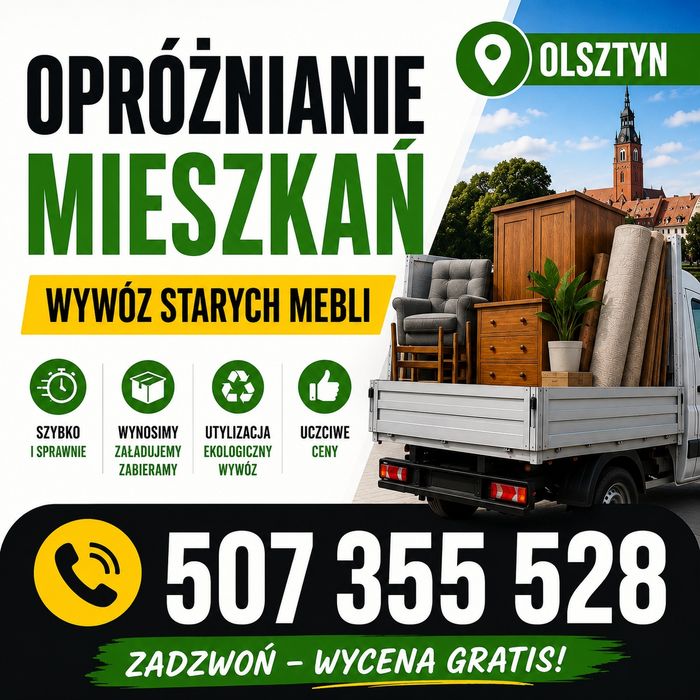 Opróżnianie mieszkań / Wywóz starych mebli