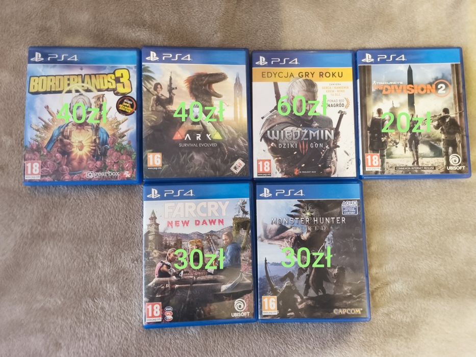 Gry na konsolę PS4