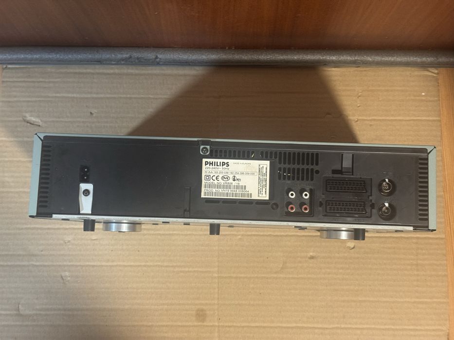 Leitor gravador VHS Philips