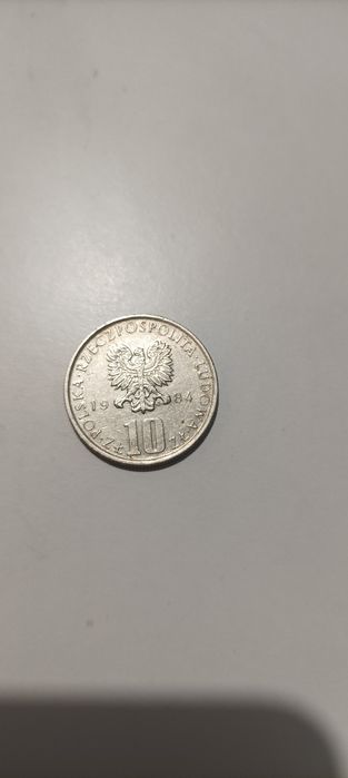 Moneta 10 zł z 1984 roku Bolesław Prus