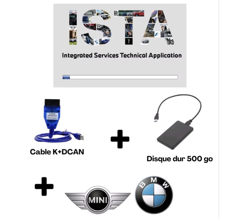 ISTA + bmw/Mini com possibilidade de ajuda à distância para instalaçao