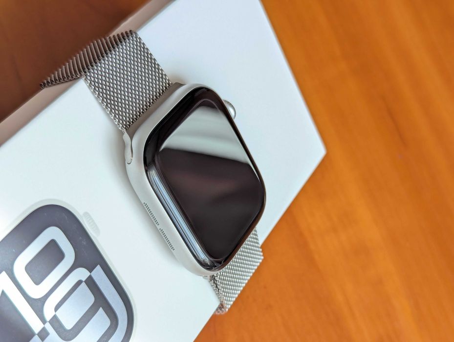 ‼️Jak nowy Apple Watch 10 Silver 46mm, długa gwarancja!