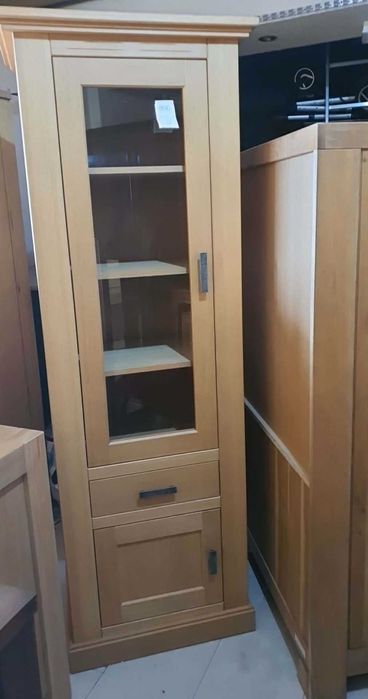 Witryna słupek drewniana drewno dębowe nowoczesna holenderska FV DOWÓZ