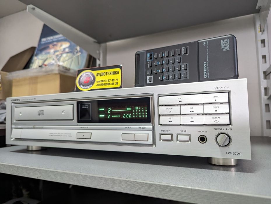 Р-в! Onkyo DX-6720. CD Player. ЦАП 2хAD1860N. Вес 5кг. JAPAN