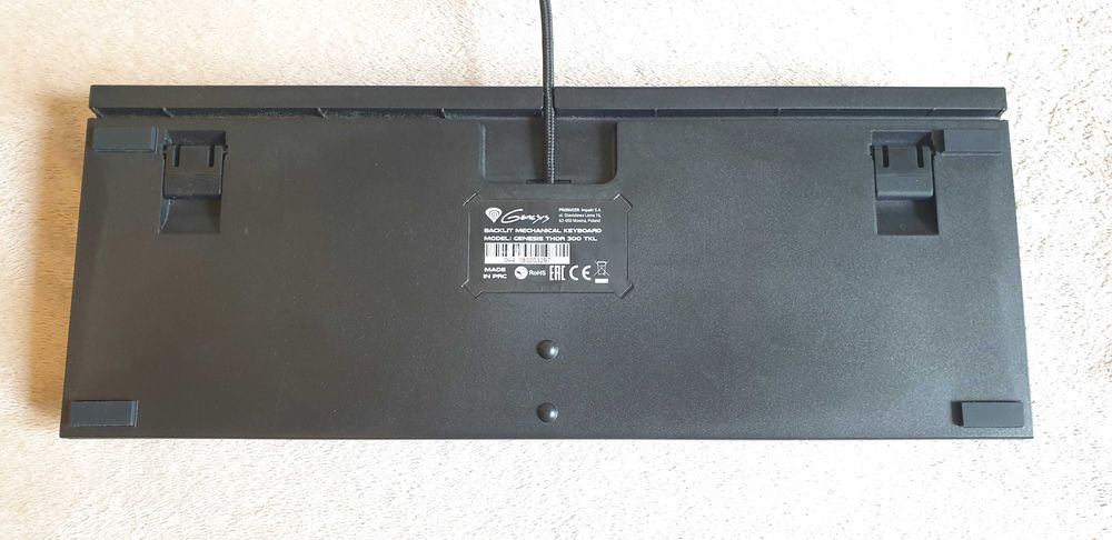 Genesis Thor 300 TLK, klawiatura mechaniczna, podswietlana