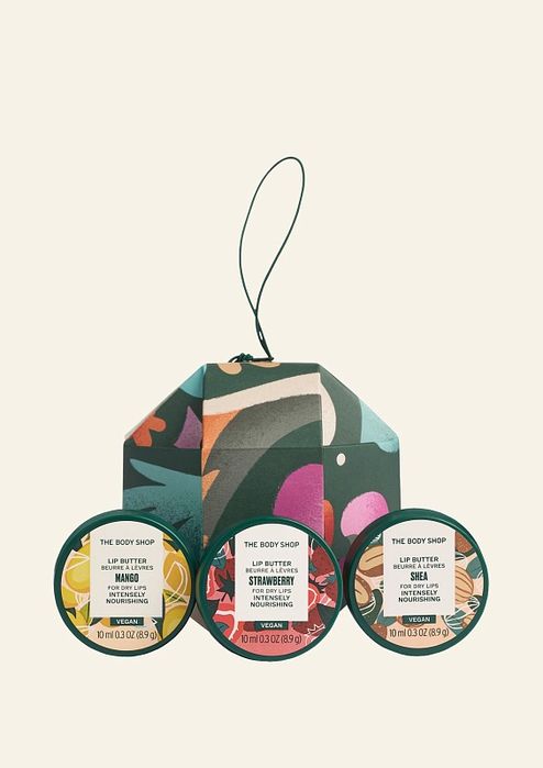 Подарункове тріо масел для губ The Body Shop