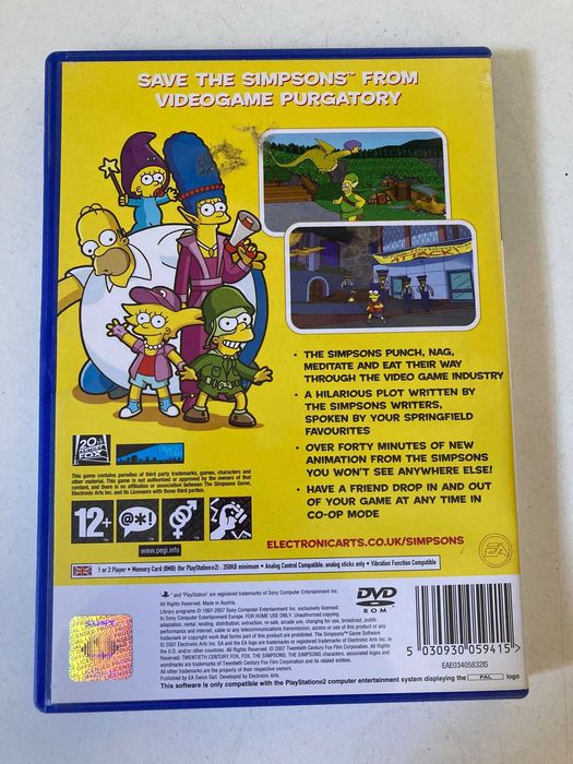PS2 - The Simpsons Game