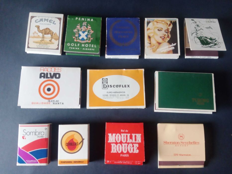 Caixas de fósforos - INEM, abecedário, diversos