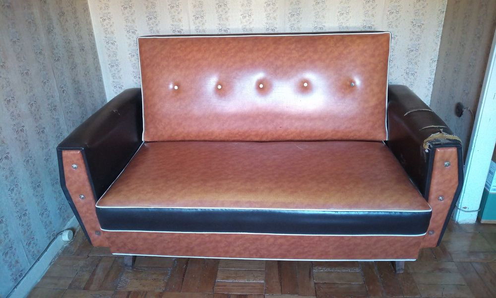 Sofá cama anos 50
