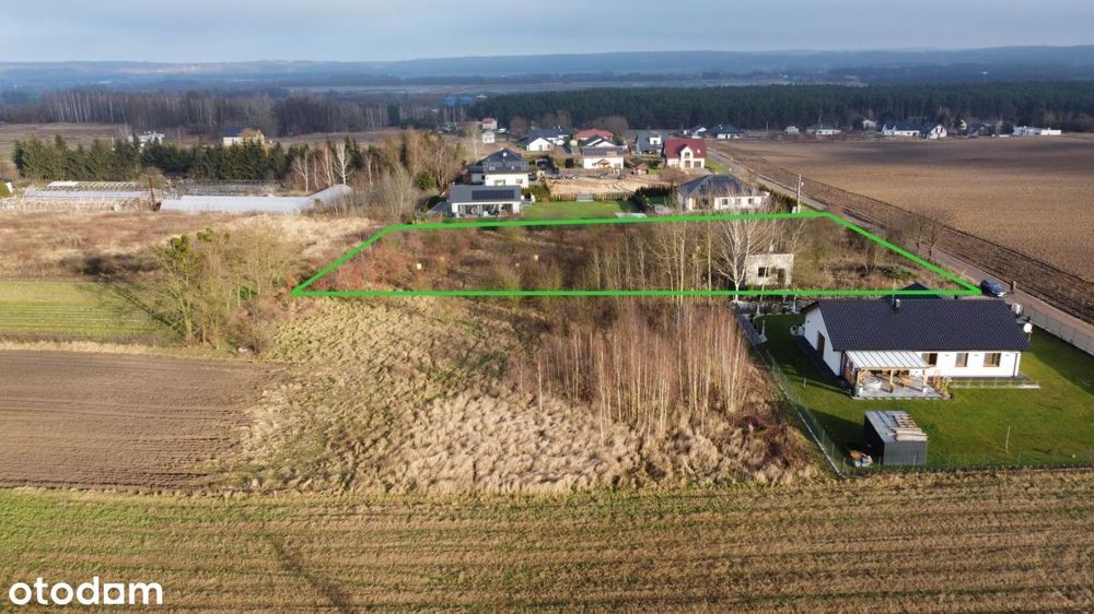 Nowa Wieś ul.Cicha działka budowlan 710m2