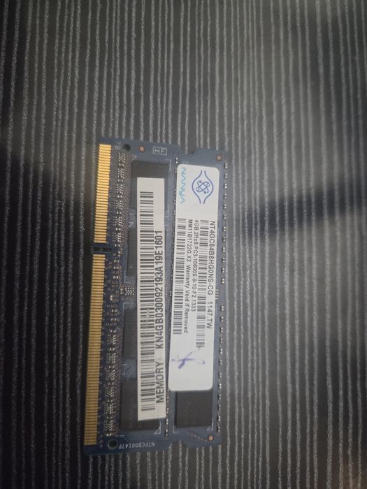 Sprzedam pamięć Ram DDR3 4 GB (Stan Pamieci nie znany)