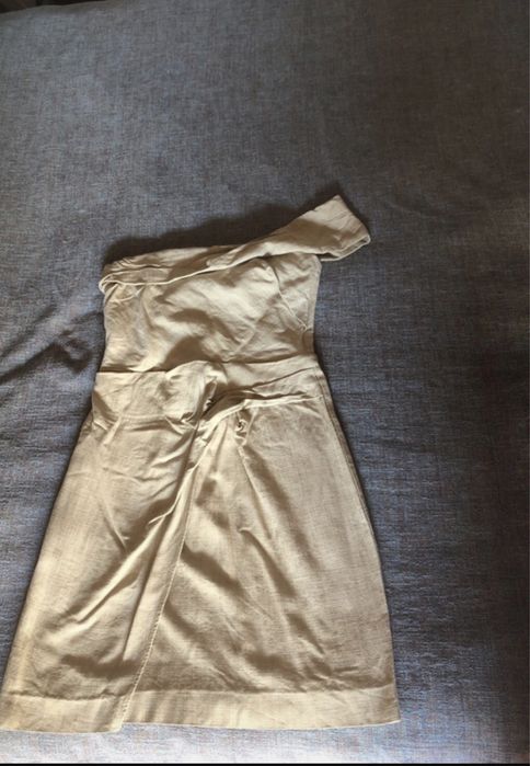 Vestido Zara em linho