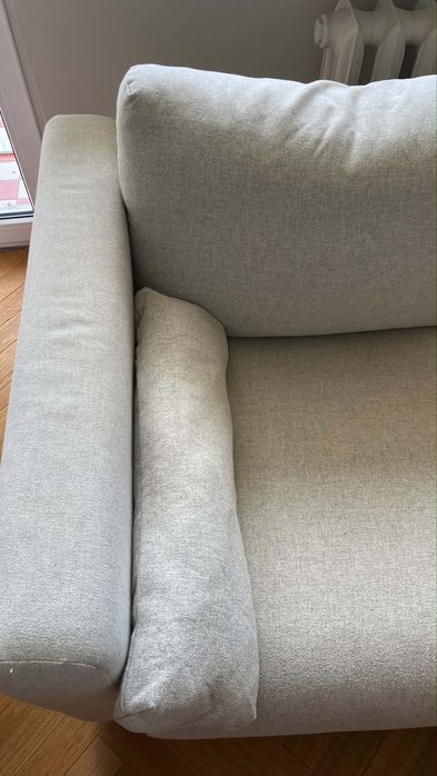 Sofa vimle 3 osobowa + pufa