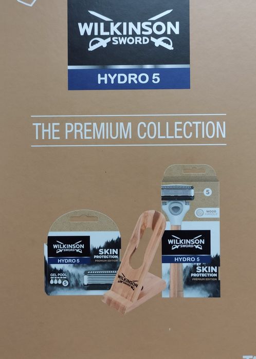 Wilkinson Hudro 5 Premium набір для бриття станок касети подарунковий.