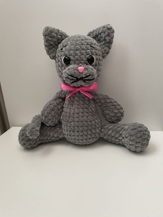 Maskotka na szydelku Kot Handmade