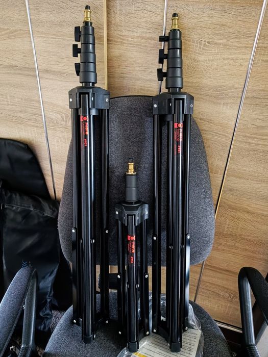 Studio fotograficzne Westcott USA 3x lampa błyskowa softbox statywy