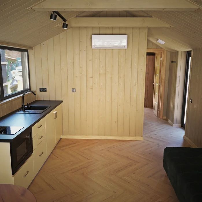 Модульний будинок 35м2 Barnhouse. Під ключ з меблями. Експортний