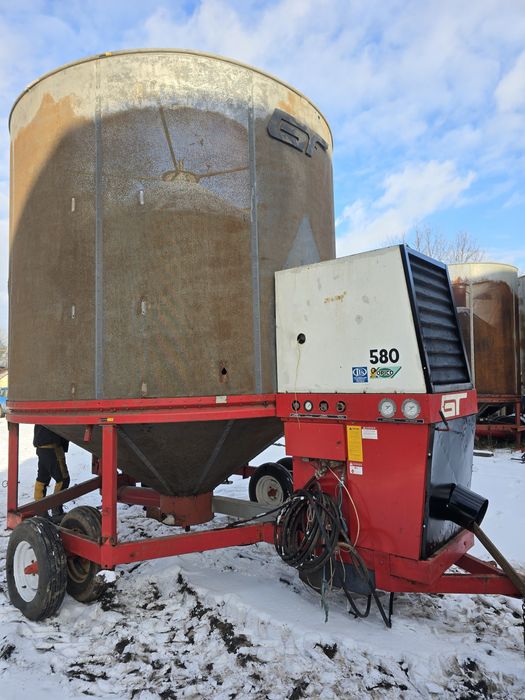 Suszarnia Do zboza kukurydzy Opico drzewicz 14 ton na gaz