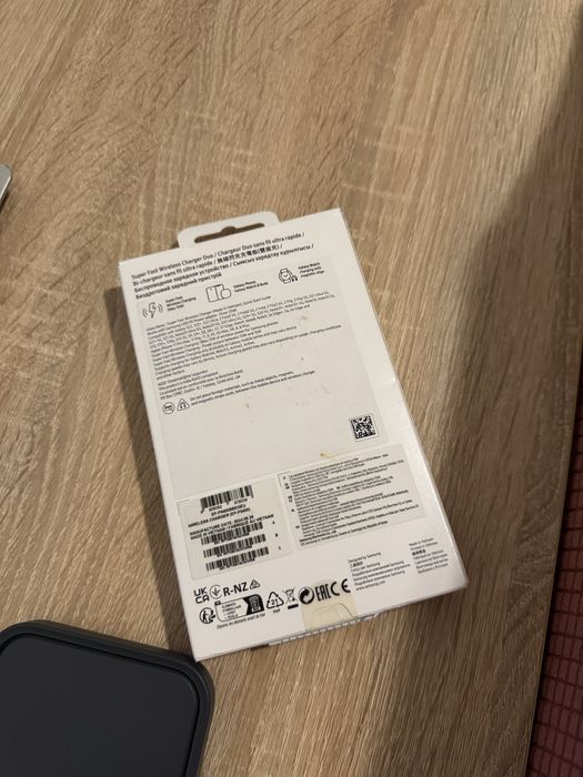 Беспроводная зарядка Samsung 15W Wireless Charger Duo (Dark Gray)