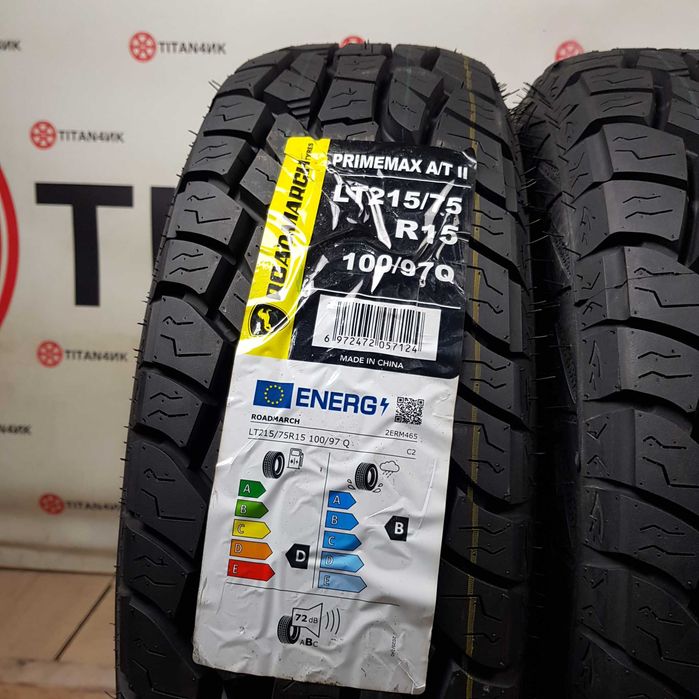 + РОЗПРОДАЖ 4шт НОВІ Шини літні 215/75/15 RoadMarch Primemax AT II  літо резина