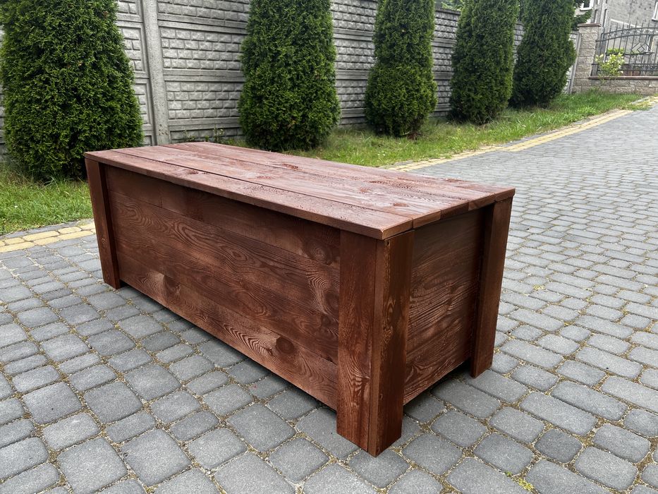 Skrzynia zamykana, kufer do ogrodu i na balkon