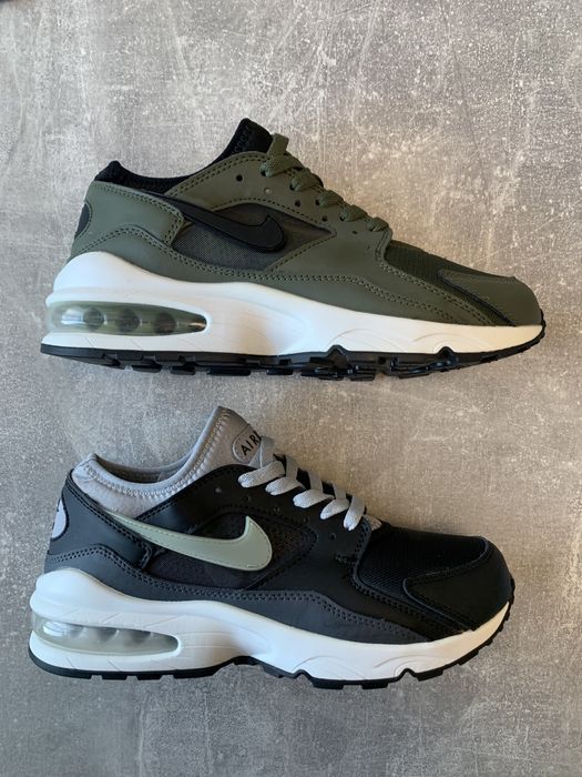 Чоловічі Кросівки Nike Air Max 93 З Балоном Шкіряні Найк 41,42,43,44,45 розміри