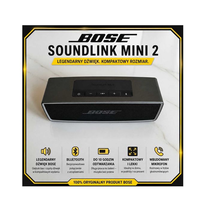 Bose SoundLink Mini II (Bluetooth sprawny 100%)
