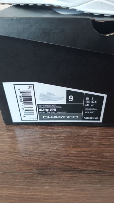 Кросівки Under Armour Ua Edge Lthr (27см)