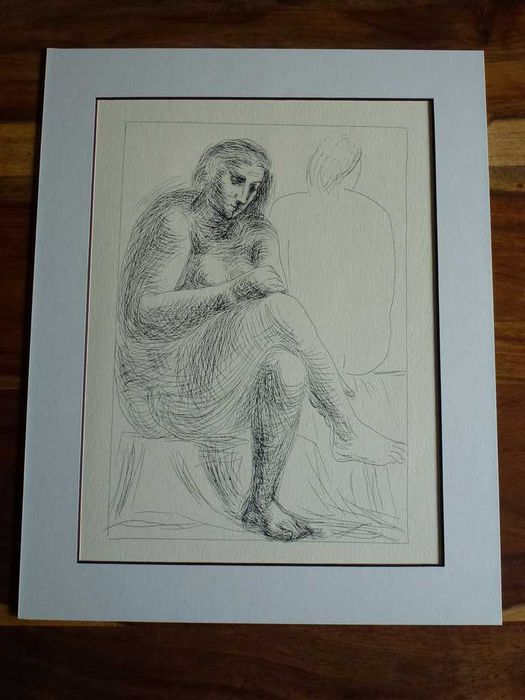 Pablo PICASSO - VOLLARD SUITE #136 - 1956 r.!