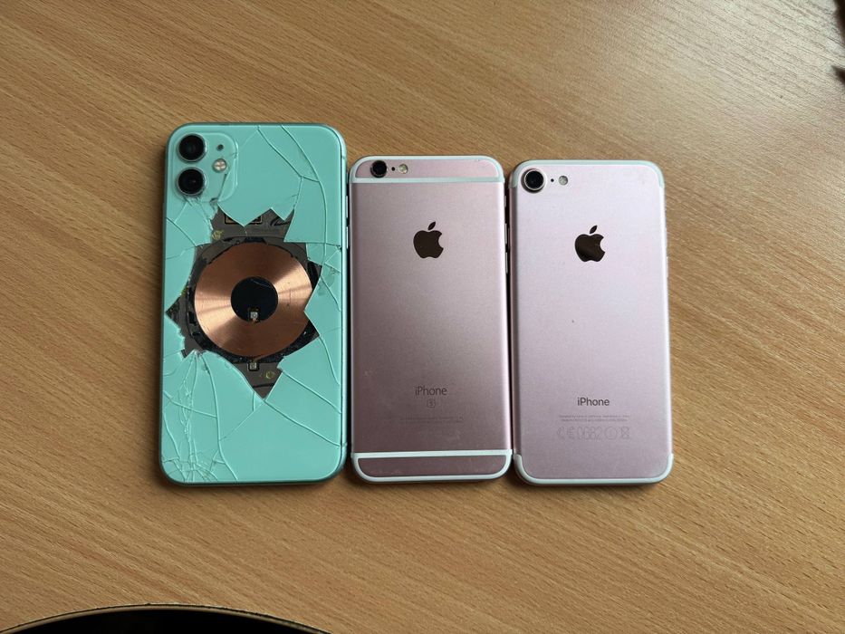 Лот айфонів Apple Iphone 11, 6S, 7 без айклаудів