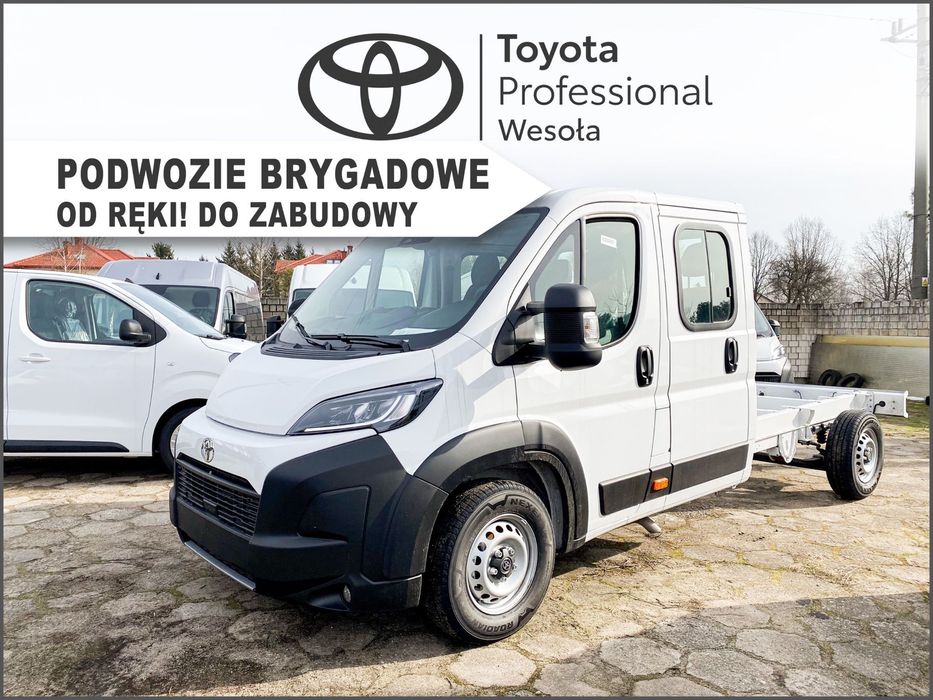 Toyota Proace MAX  Podwozie Brygadowe Do Dowolnej Zabudowy - Od ręki