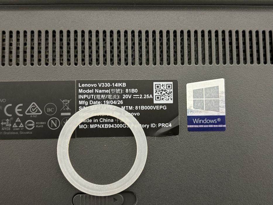 Portatil Lenovo V330 i5 12Gb RAM