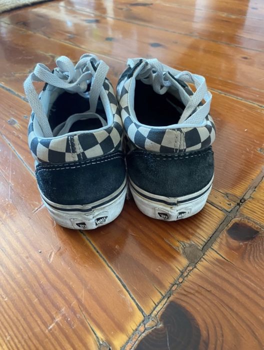 Tenis Vans 38 xadrez preto e branco