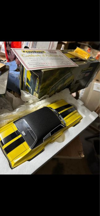 Miniatura 1/18 Chevrolet chevelle edição limitada - Exact Detail
