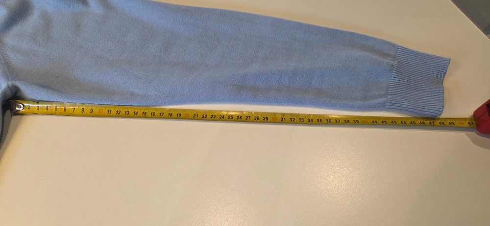 Niebieski / błękitny sweter męski / Bytom