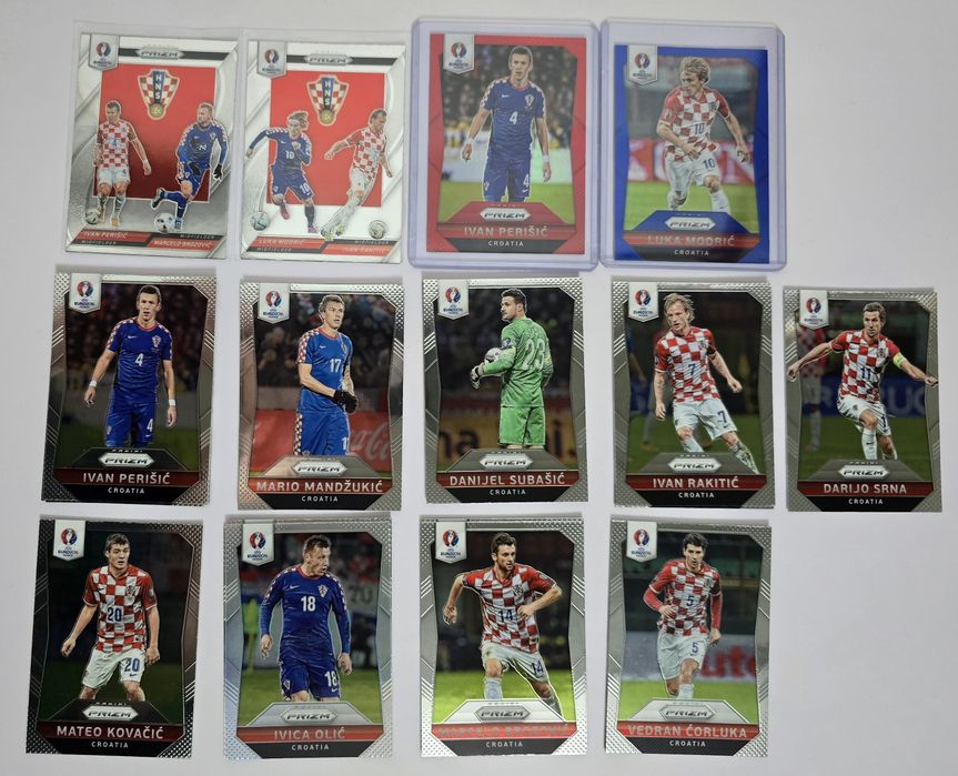 Euro 2016 cartas Prizm