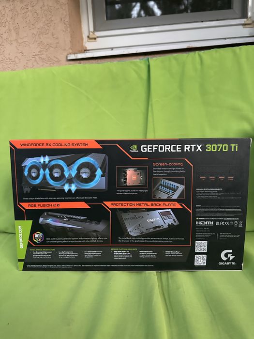 Відеокарта  GIGABYTE GeForce RTX 3070 Ti GAMING OC 8G (GV-N307TGAMING OC-8GD)