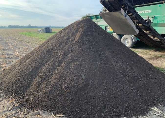 Ziemia Ogrodowa KOPARKA Niwelacja Prace ziemne