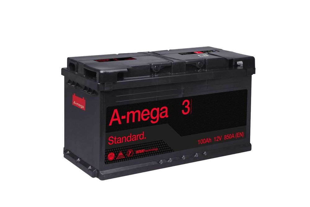 Akumulator 12V 100Ah/850A Amega3 Megatex nowy Kielce -dowóz gratis!!!