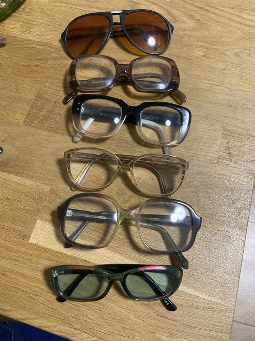 Okulary oprawki vintage retro