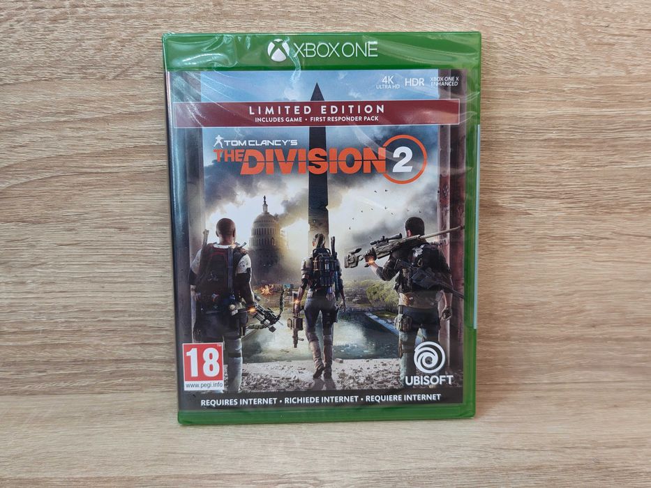 Gra Xbox One Tom Clancys The Division 2 Limited Edition - stan fabryczny