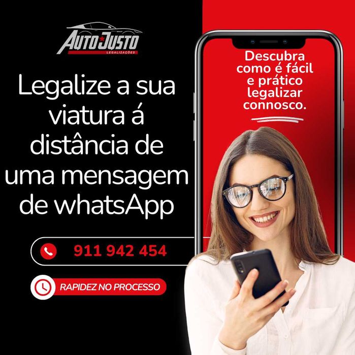 Legalização de viaturas importadas tratamos de tudo pelo WhatsApp