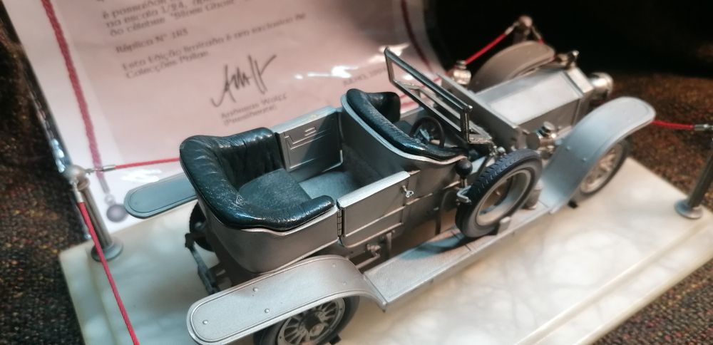 Rolls royce silver ghost série limitada  20 cms
